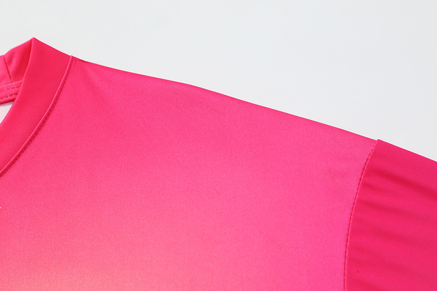 Round Neck 150G Double-Sided Moisture Wicking-Pink-05